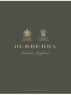 burberry annual report 2018 19|Burberry annual report 2019 20.